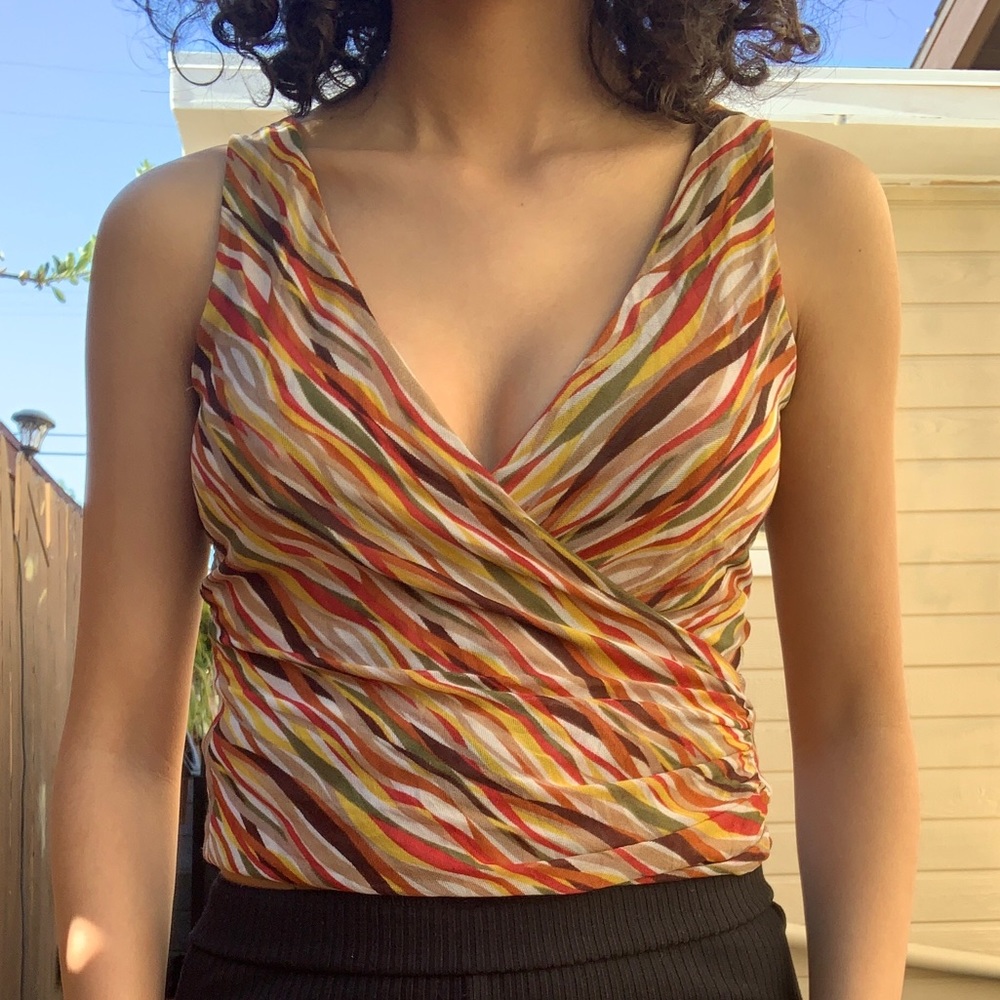 Elegant Cross Front Top